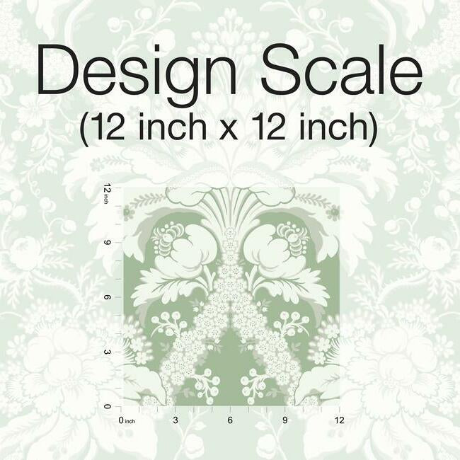 french-artichoke-dam-green-wallpaper-york-wallcoverings-dm4954 - York Wallcoverings Wallpaper