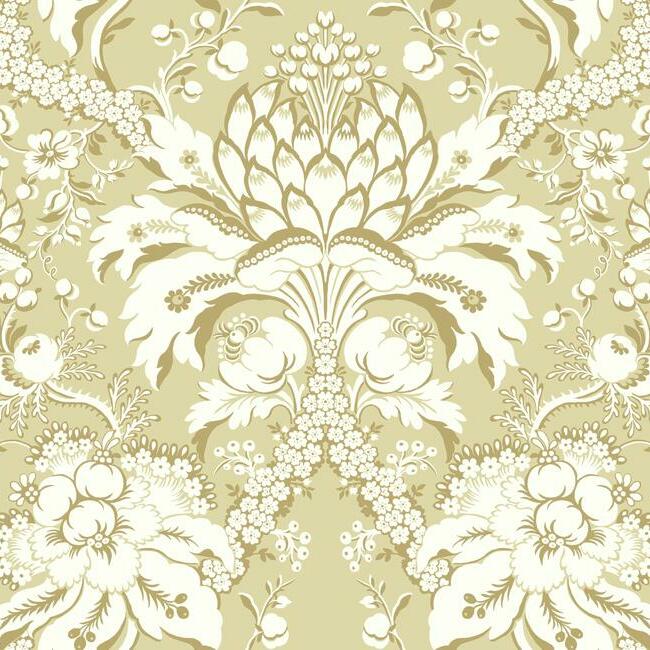 french-artichoke-damask-wallpaper-yellow-york-wallcoverings-dm4953
