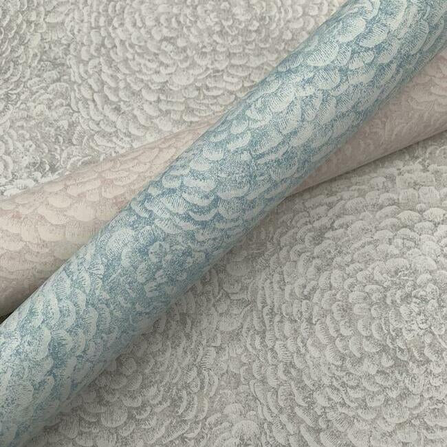 floret-wallpaper-blue-york-wallcoverings-bo6754 - York Wallcoverings Wallpaper