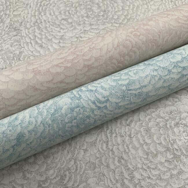 floret-grey-wallpaper-york-wallcoverings-bo6752 - York Wallcoverings Wallpaper