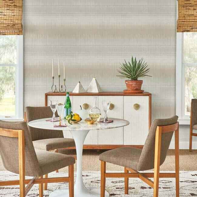 Desert Textile Beige Wallpaper - York Wallcoverings - BO6624 - York Wallcoverings Wallpaper