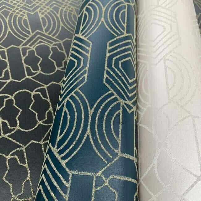 modern-chandelier-wallpaper-navy-york-wallcoverings-bo6673 - York Wallcoverings Wallpaper