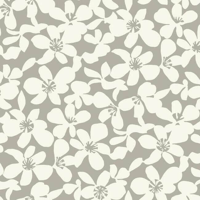free-spirit-wallpaper-mocha-york-wallcoverings-bo6681 - York Wallcoverings Wallpaper