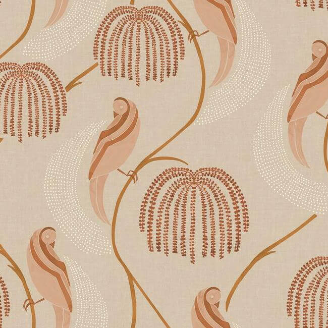 blaise-light-pink-wallpaper-york-wallcoverings-ch1436 - York Wallpaper Wallpaper