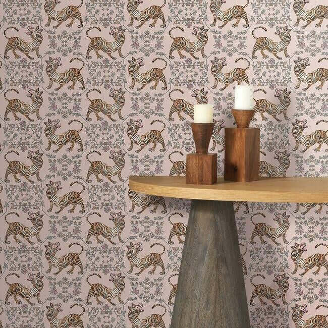 ferrandi-light-pink-wallpaper-york-wallcoverings-ch1420 - York Wallpaper Wallpaper