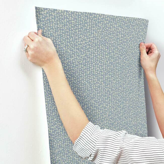 galaxies-blue-wallpaper-york-wallcoverings-dd3802 - York Wallpaper Wallpaper