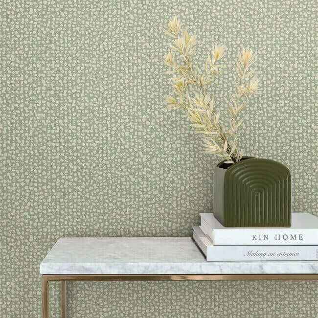 Galaxies Green Wallpaper - York Wallcoverings - DD3801 - York Wallcoverings Wallpaper