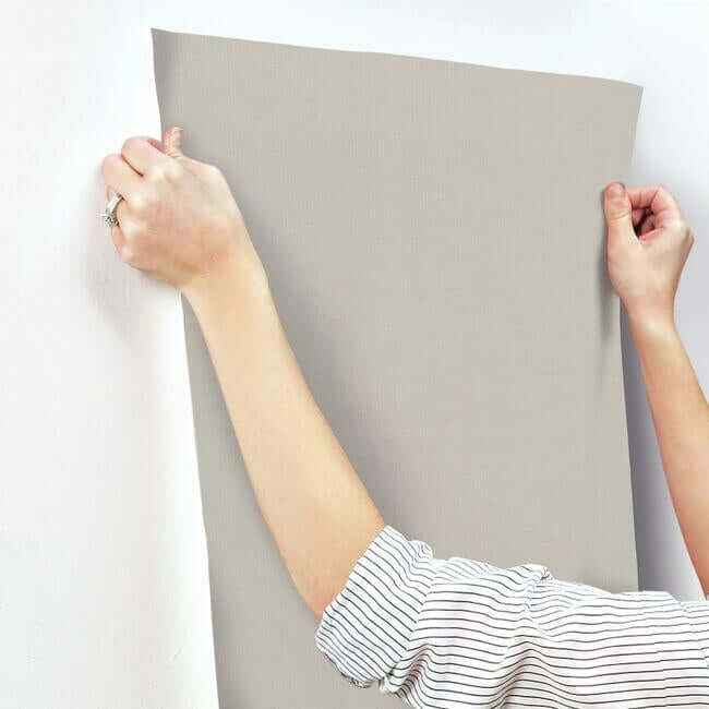 Gossamer Woven Linen Wallpaper - York Wallcoverings - DD3772 - York Wallcoverings Wallpaper