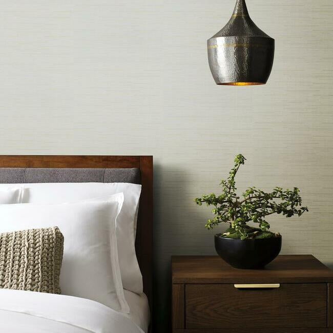 ribbon-bamboo-wallpaper-creamgold-york-wallcoverings-dd3831 - York Wallcoverings Wallpaper