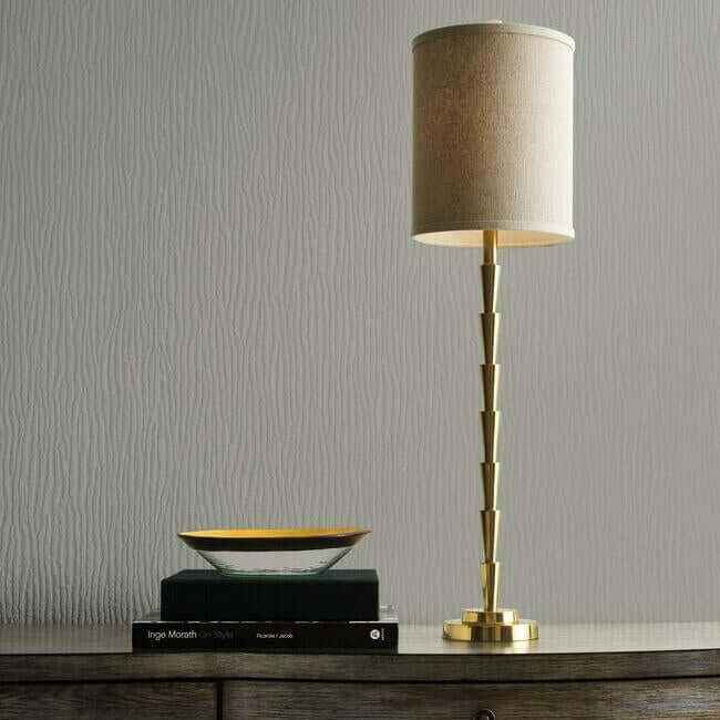 Rain Chimes Grey Wallpaper - York Wallcoverings - DD3794 - York Wallcoverings Wallpaper