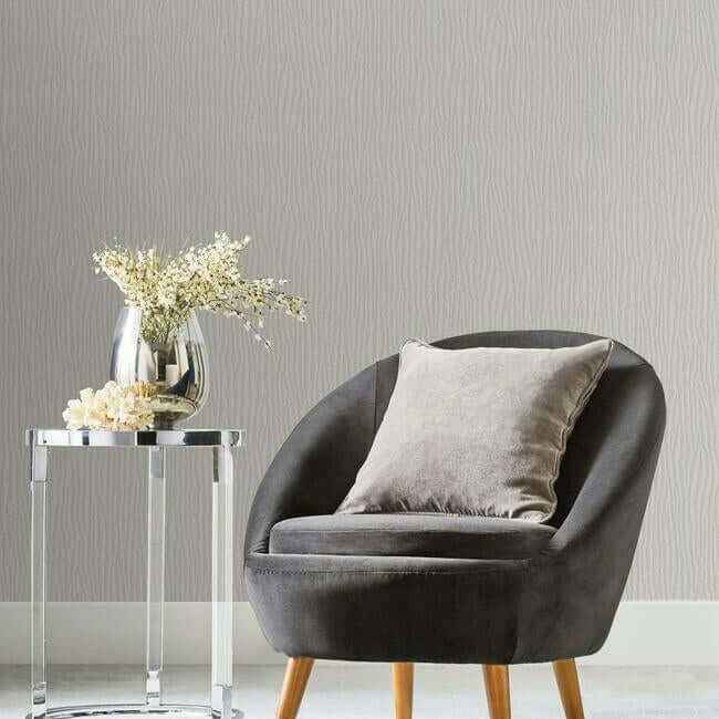 Rain Chimes Grey Wallpaper - York Wallcoverings - DD3794 - York Wallcoverings Wallpaper