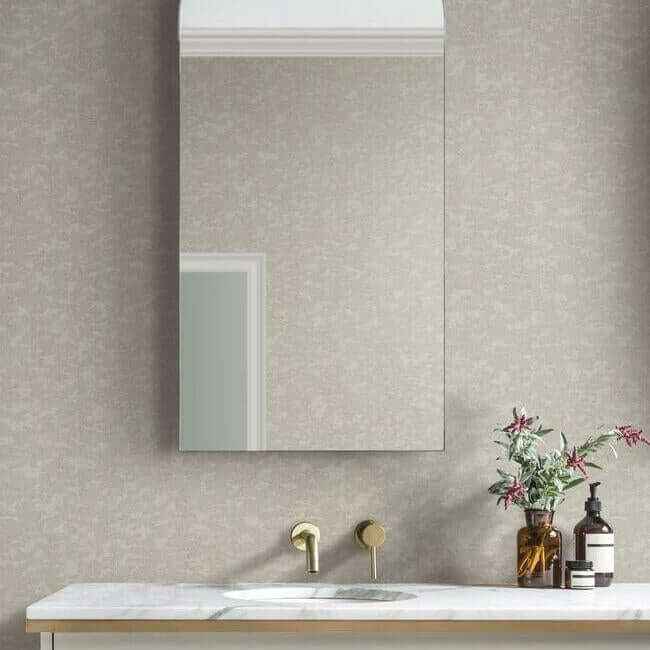 Weathered Cypress Taupe Wallpaper - York Wallcoverings - DD3752