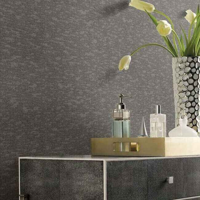 Weathered Cypress Silver Wallpaper - York Wallcoverings - DD3751
