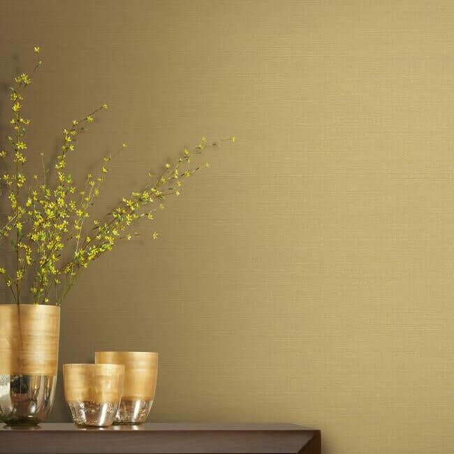 shining-sisal-wallpaper-lt-gold-york-wallcoverings-y6200910 - York Wallcoverings Wallpaper