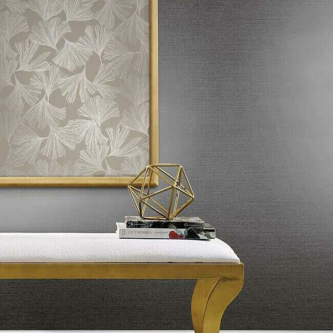 shining-sisal-wallpaper-silver-york-wallcoverings-y6200901 - York Wallcoverings Wallpaper