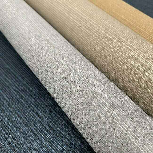 Shining Sisal Grey Metallic Wallpaper - York Wallcoverings - Y6200901 - York Wallcoverings Wallpaper