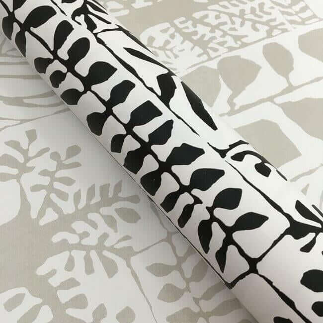 primitive-trees-black-white-wallpaper-york-wallcoverings-bw3862 - York Wallcoverings Wallpaper