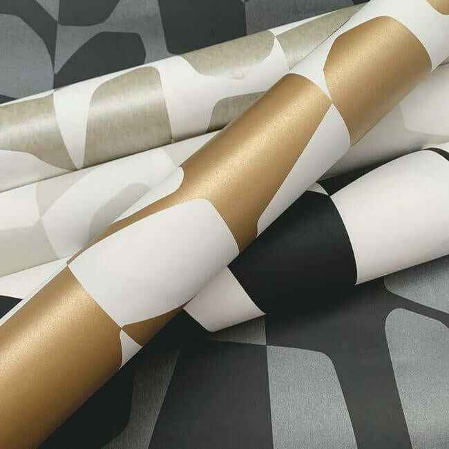 Primitive Vines Black & White Wallpaper - York Wallcoverings - BW3893 - York Wallcoverings Wallpaper