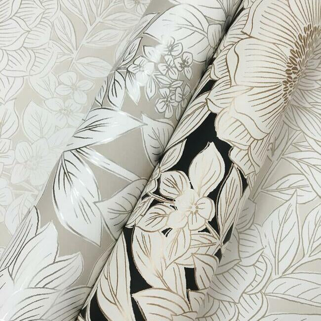 wood-block-blooms-wallpaper-black-gold-york-wallcoverings-bw3923
