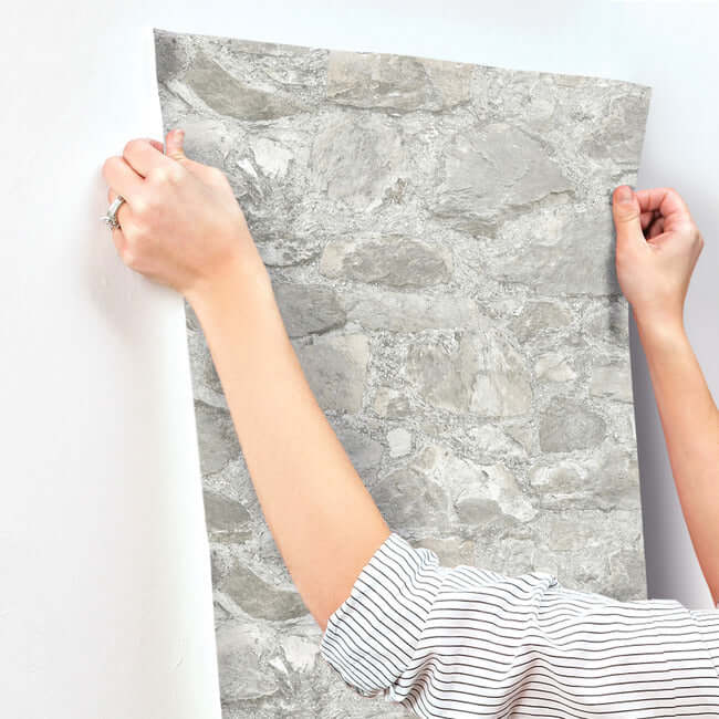 field-stone-taupe-wallpaper-york-wallcoverings-mn1801 - York Wallpaper Wallpaper
