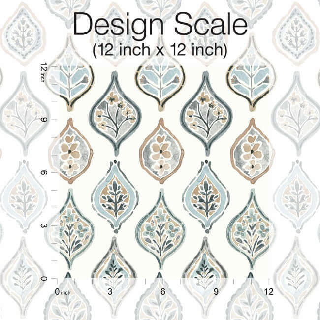 marketplace-motif-white-neutral-wallpaper-york-wallcoverings-mn1854 - York Wallpaper Wallpaper