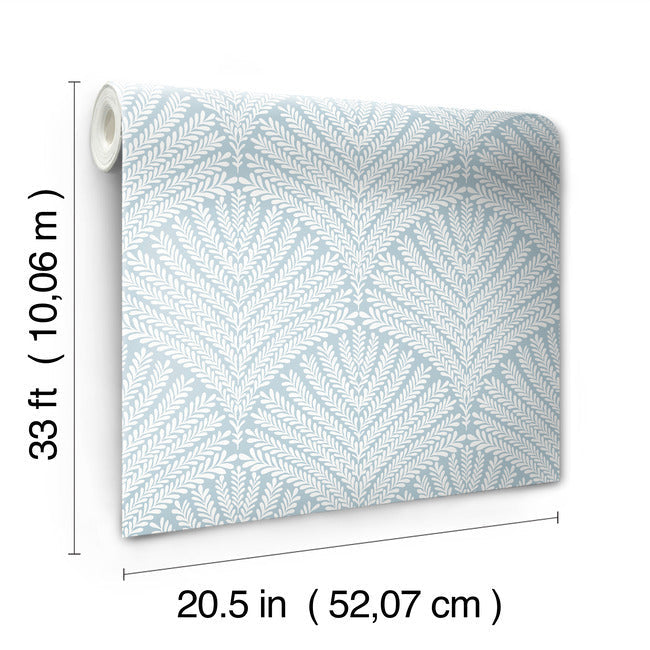beachcomber-wallpaper-blue-white-york-wallcoverings-mn1870 - York Wallpaper Wallpaper