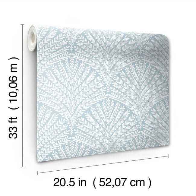 Beachcomber Blue & White Wallpaper - York Wallcoverings - MN1870 - York Wallcoverings Wallpaper