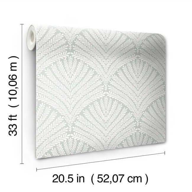 beachcomber-green-white-wallpaper-york-wallcoverings-mn1871 - York Wallcoverings Wallpaper