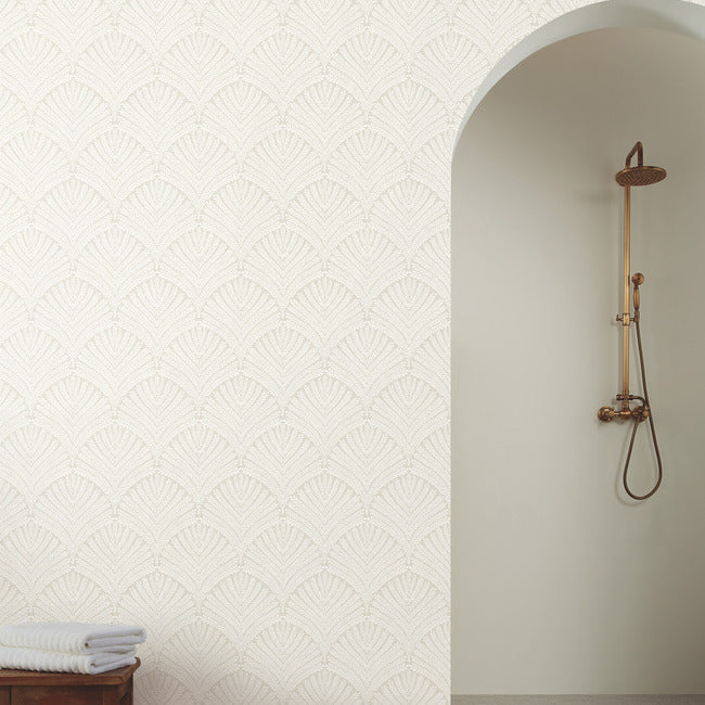 beachcomber-wallpaper-neutral-white-york-wallcoverings-mn1873 - York Wallpaper Wallpaper