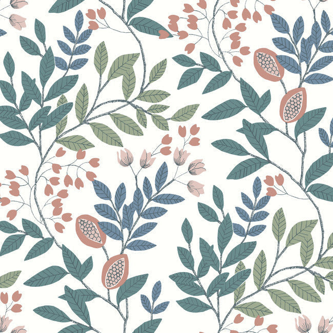 eden-retreat-wallpaper-white-pink-teal-york-wallcoverings-mn1843