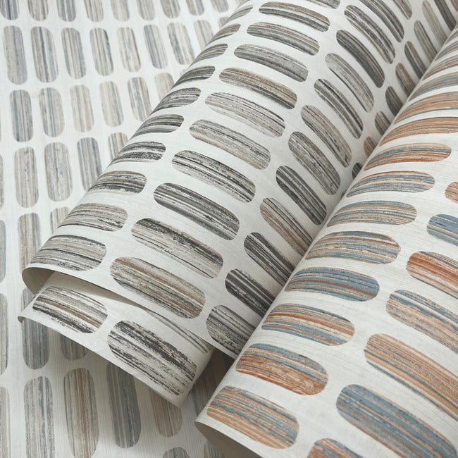 petite-pergola-wallpaper-terracotta-york-wallcoverings-mn1944 - York Wallcoverings Wallpaper