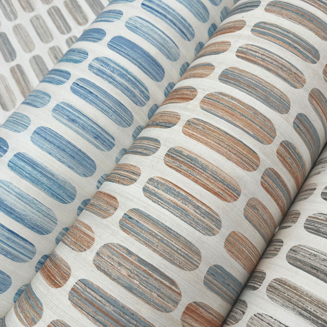 petite-pergola-wallpaper-terracotta-york-wallcoverings-mn1944 - York Wallcoverings Wallpaper