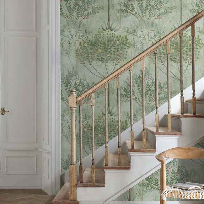 Orchard Green Wallpaper - York Wallcoverings - MN1823 - York Wallcoverings Wallpaper