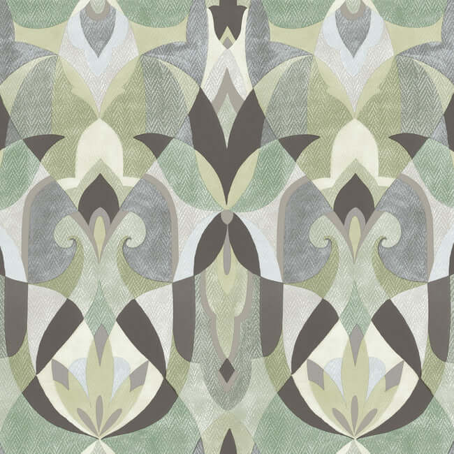 malta-green-wallpaper-york-wallcoverings-mn1922 - York Wallcoverings Wallpaper