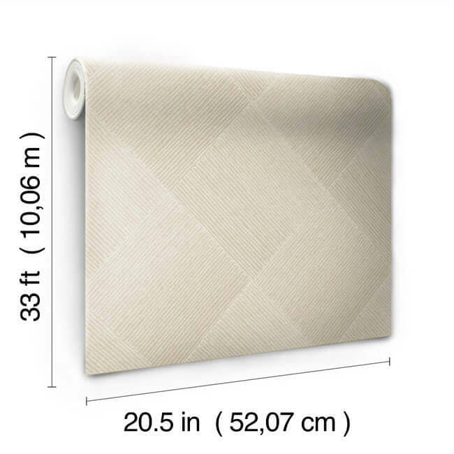 channel-tan-wallpaper-york-wallcoverings-om3643 - York Wallcoverings Wallpaper