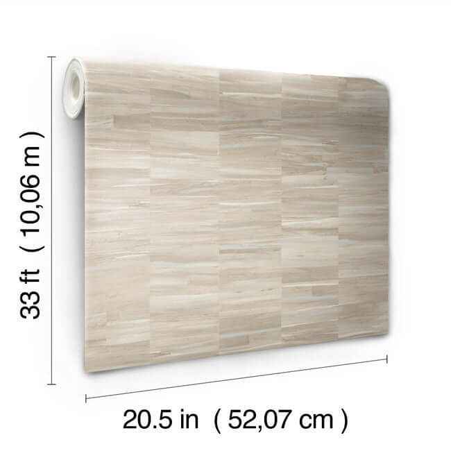 Reserve Beige Wallpaper - York Wallcoverings - OM3604 - York Wallcoverings Wallpaper