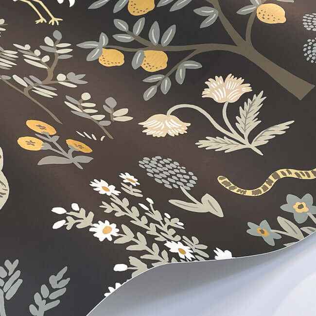 Menagerie Blue Wallpaper - York Wallcoverings - RP7302 - York Wallcoverings Wallpaper