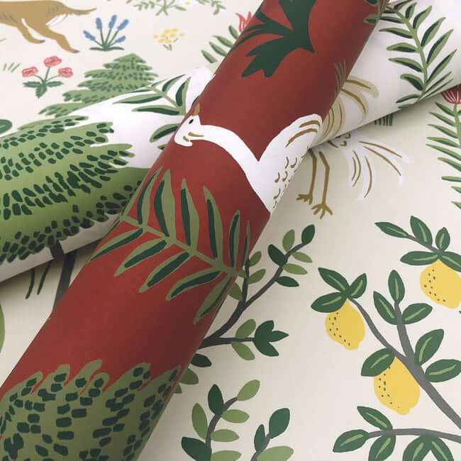 Menagerie Beige Wallpaper - York Wallcoverings - RP7303 - York Wallcoverings Wallpaper