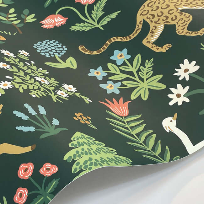 menagerie-blue-wallpaper-york-wallcoverings-rp7306 - York Wallpaper Wallpaper