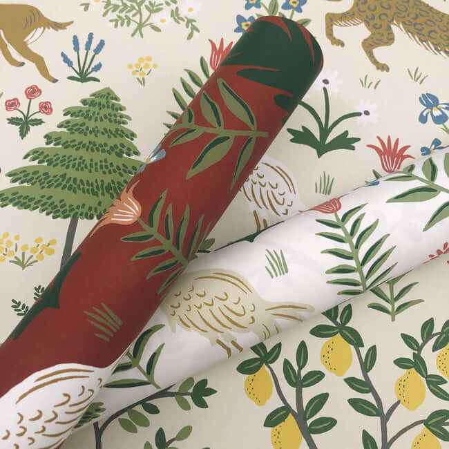 Menagerie Brown Wallpaper - York Wallcoverings - RP7301 - York Wallcoverings Wallpaper