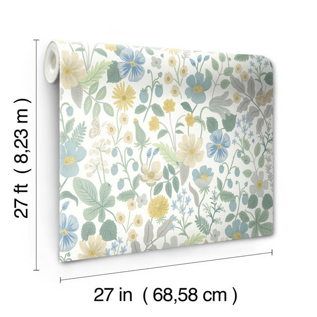 strawberry-fields-wallpaper-blue-green-york-wallcoverings-rp7357