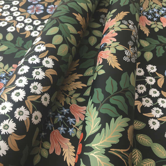 bramble-wallpaper-black-york-wallcoverings-rp7318 - York Wallcoverings Wallpaper