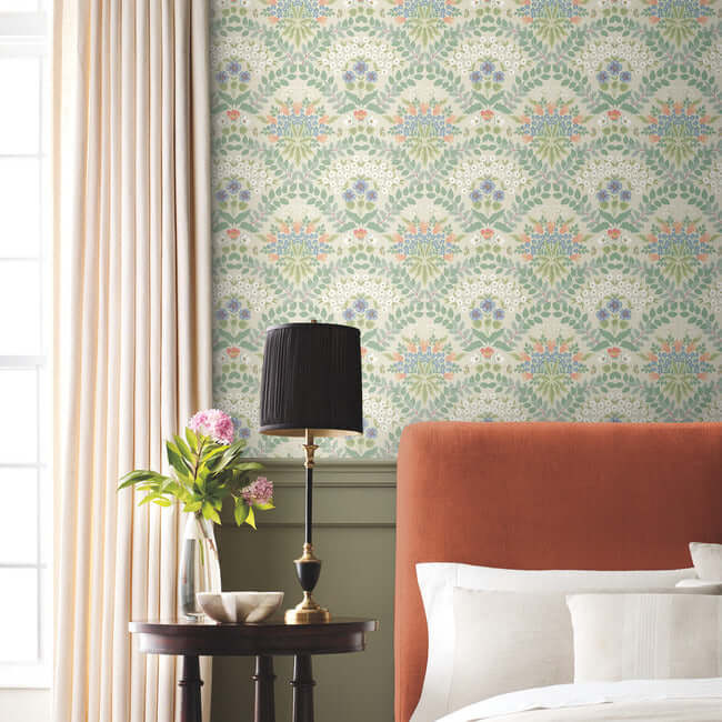 bramble-wallpaper-cream-york-wallcoverings-rp7321 - York Wallcoverings Wallpaper