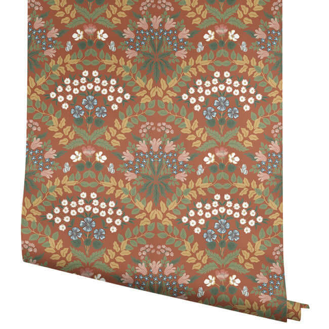 bramble-wallpaper-rust-york-wallcoverings-rp7320 - York Wallcoverings Wallpaper