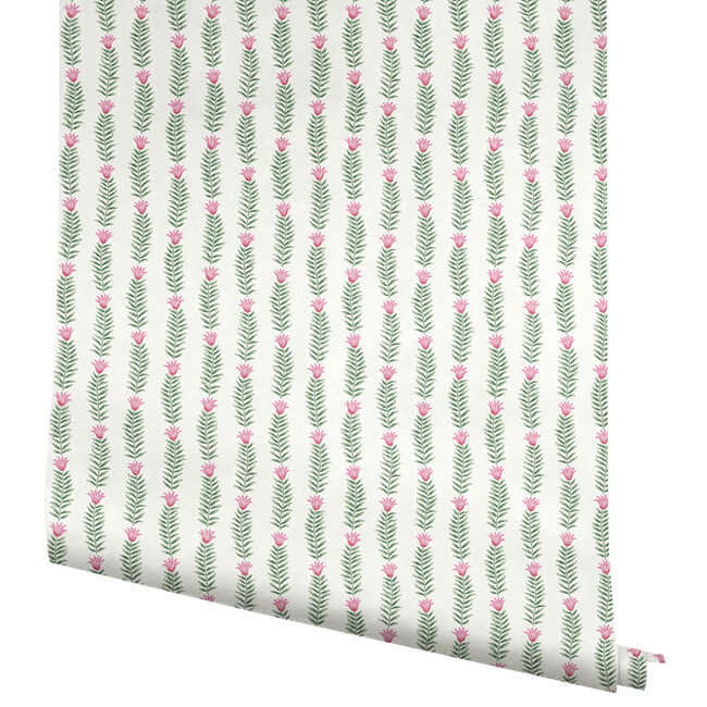 eden-white-green-wallpaper-york-wallcoverings-rp7340 - York Wallpaper Wallpaper