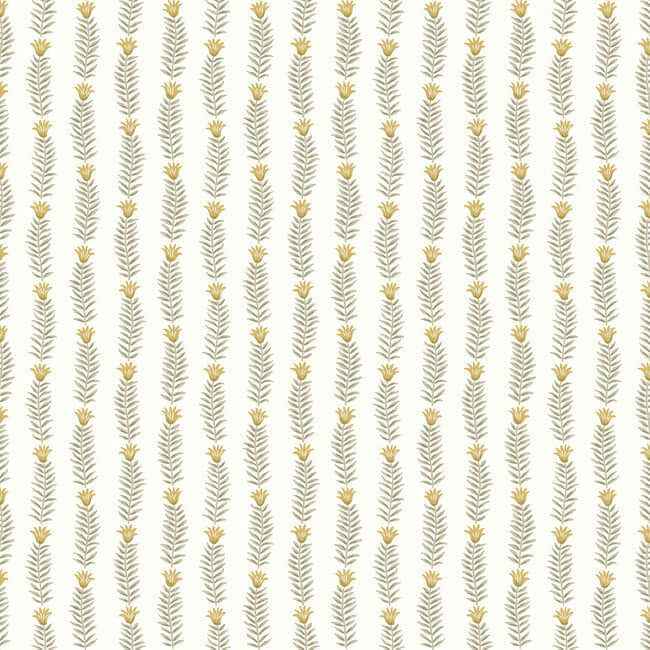 Eden White & Beige Wallpaper - York Wallcoverings - RP7343 - York Wallcoverings Wallpaper