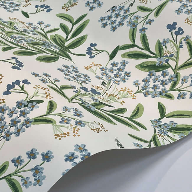 cornflower-wallpaper-white-york-wallcoverings-rp7382 - York Wallcoverings Wallpaper