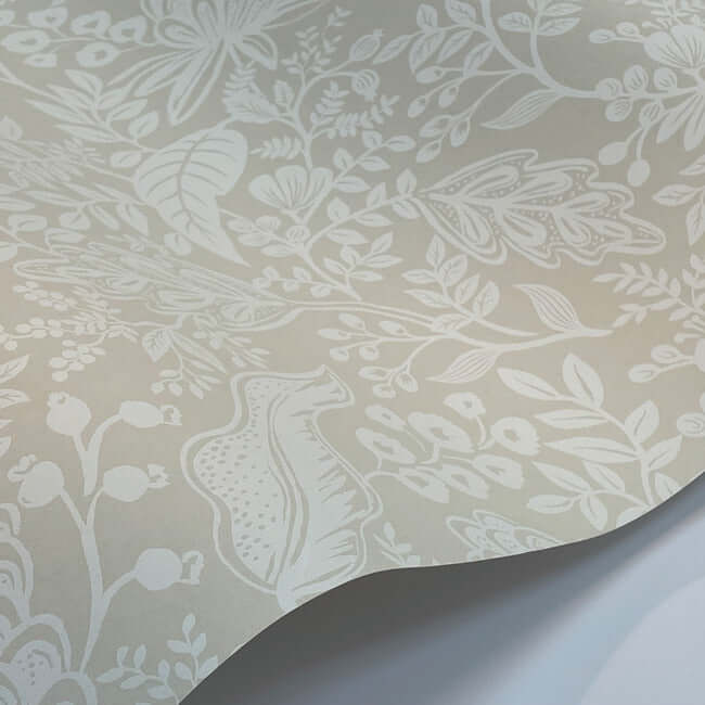pomegranate-wallpaper-beige-white-york-wallcoverings-rp7388 - York Wallcoverings Wallpaper