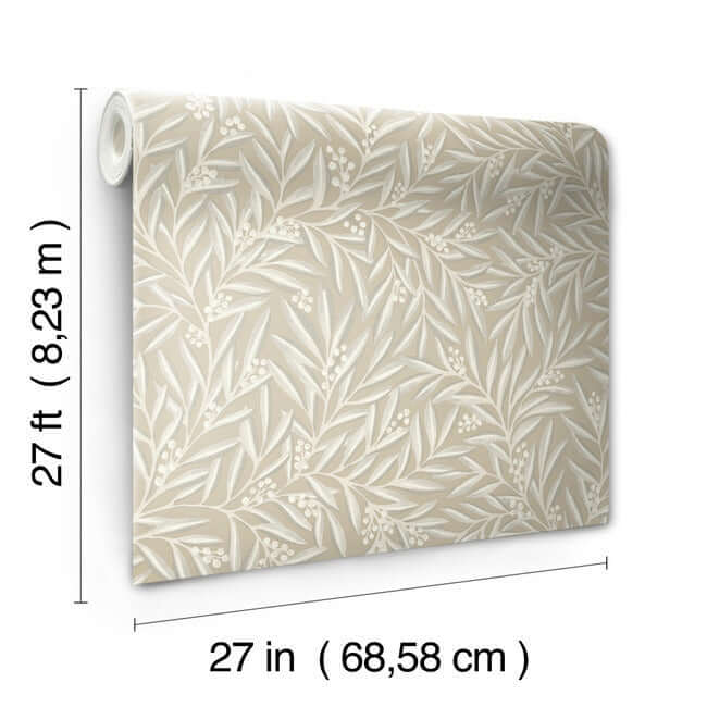 rowan-neutral-wallpaper-york-wallcoverings-ac9136 - York Wallpaper Wallpaper