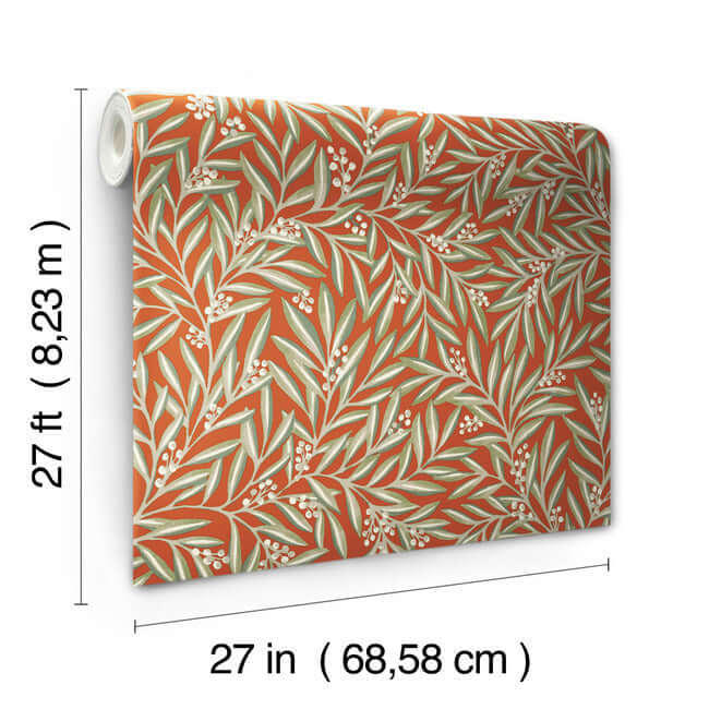 rowan-rust-wallpaper-york-wallcoverings-ac9131 - York Wallpaper Wallpaper